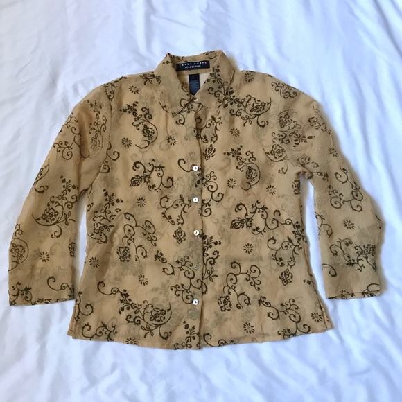 VTG Crazy Horse Collection Button down Top - Picture 6 of 8